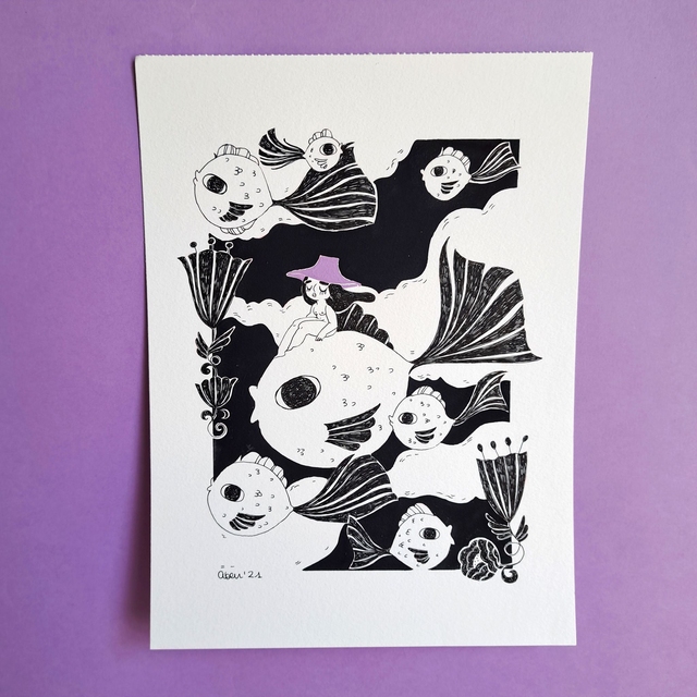 "Viscoso" | Inktober 21