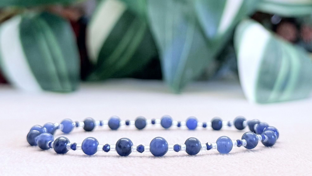 Bracelet | Sodalite Bleue - Royal Intense