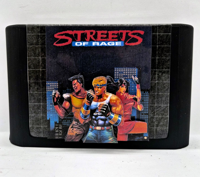 Grande cartouche Sega - Street of Rage 