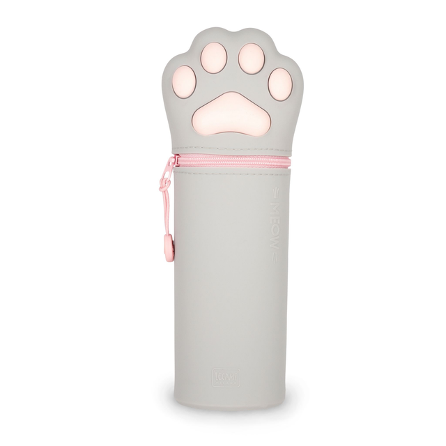Astuccio 2 in 1 in Morbido Silicone Meow - Kawaii