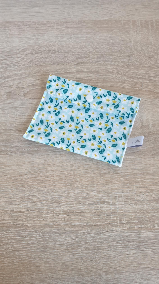 Pochette imperméable vert d'eau