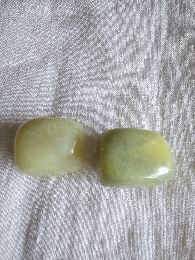 pierre roulé jade citron 