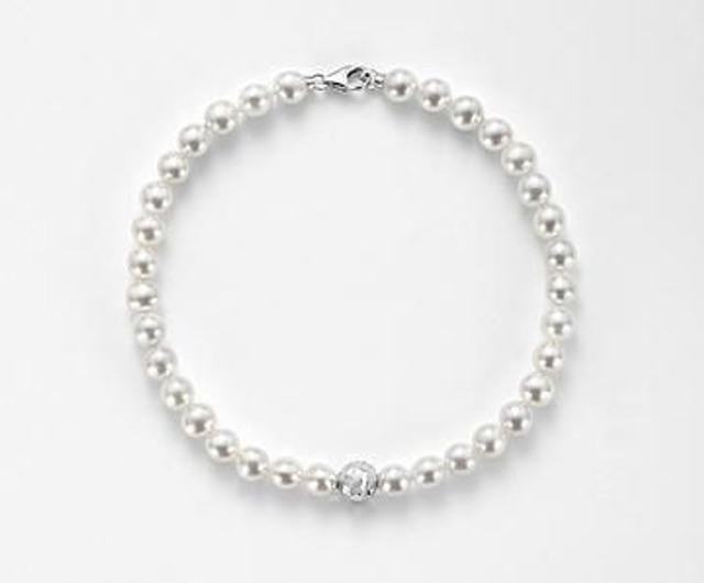 Bracciale Mikiko in Oro 18 Kt con Perle