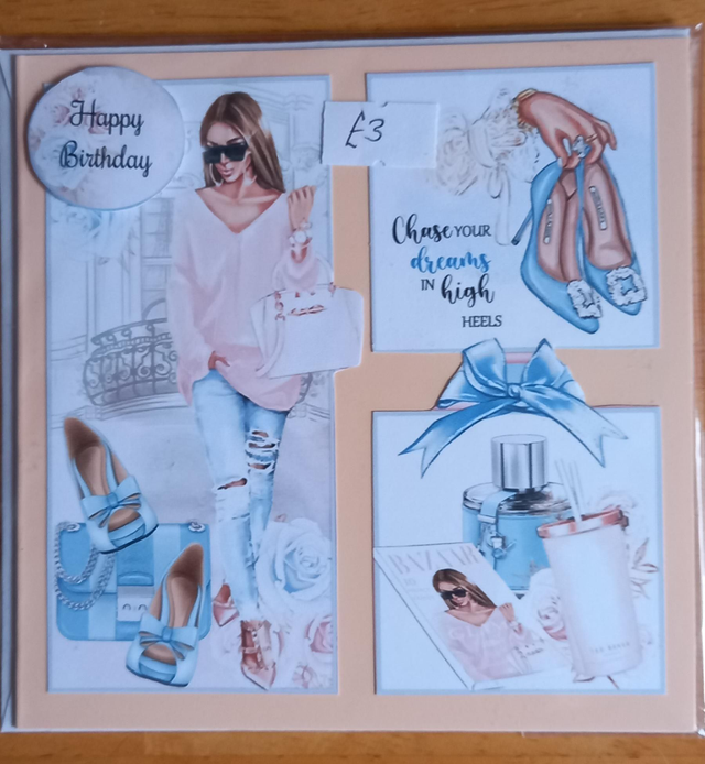 Choose your dreams birthday card 