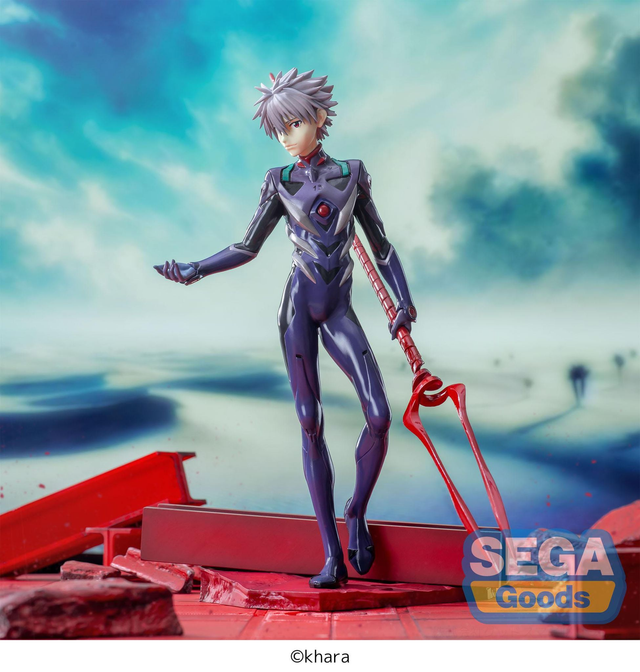 Kaworu Nagisa x Spear of Longinus - EVANGELION: 3.0+1.0 - Luminasta 21cm