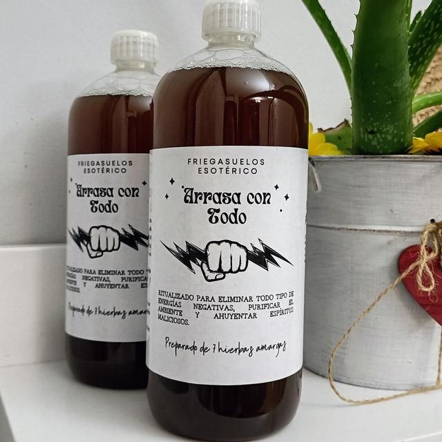 Friegasuelos 7 Hierbas Amargas 1 Litro