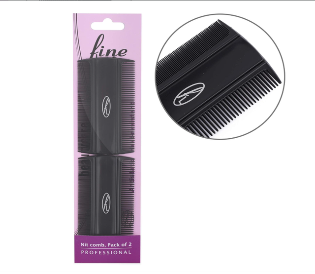 Fine Lines Nit comb, Pack of 2 (111-00)