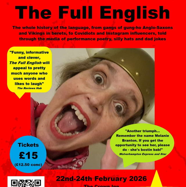 3. Mon 23rd Feb 8pm General Admission Ticket