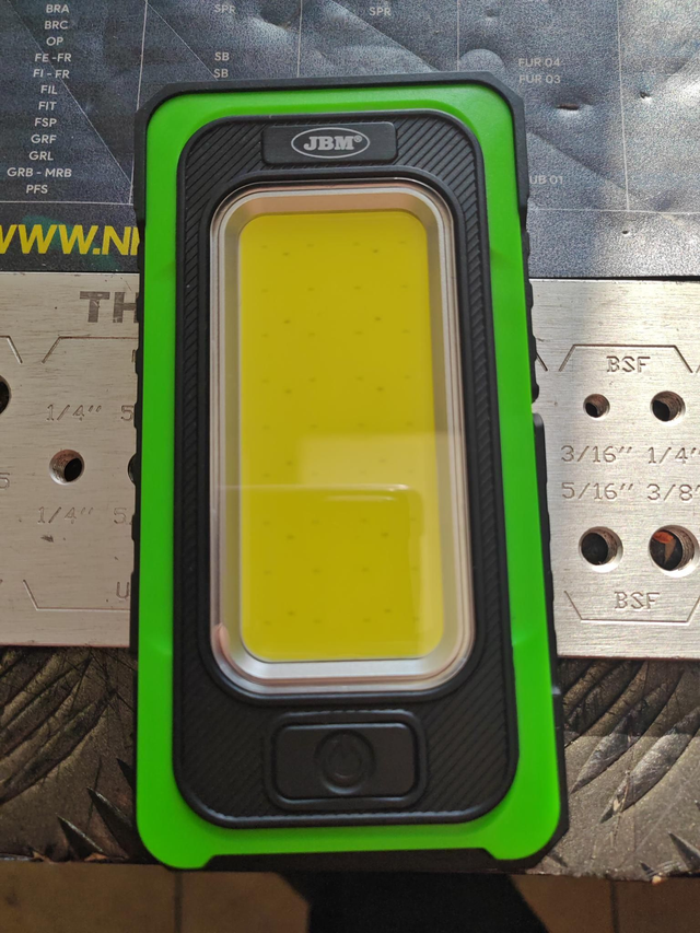 54379 lampada da lavoro ricaricabile energia solare Power bank