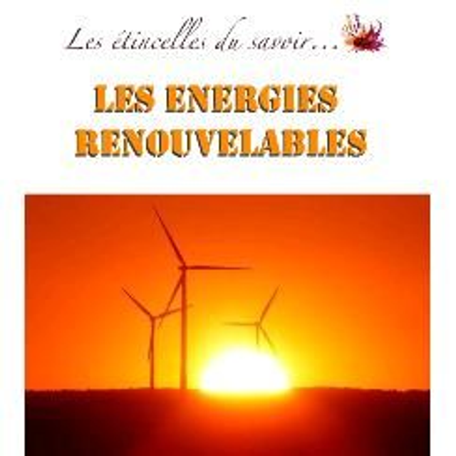 Étincelles : Énergies renouvelables