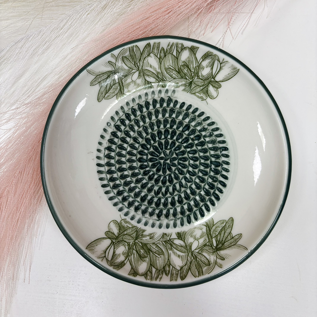 Plato rallador de cerámica 