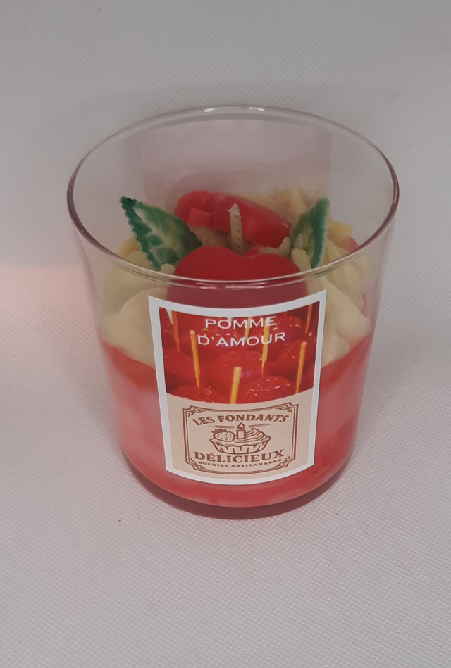 Bougie Gourmande Pomme d'Amour