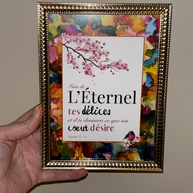 Affiche Ce que ton cœur désire 