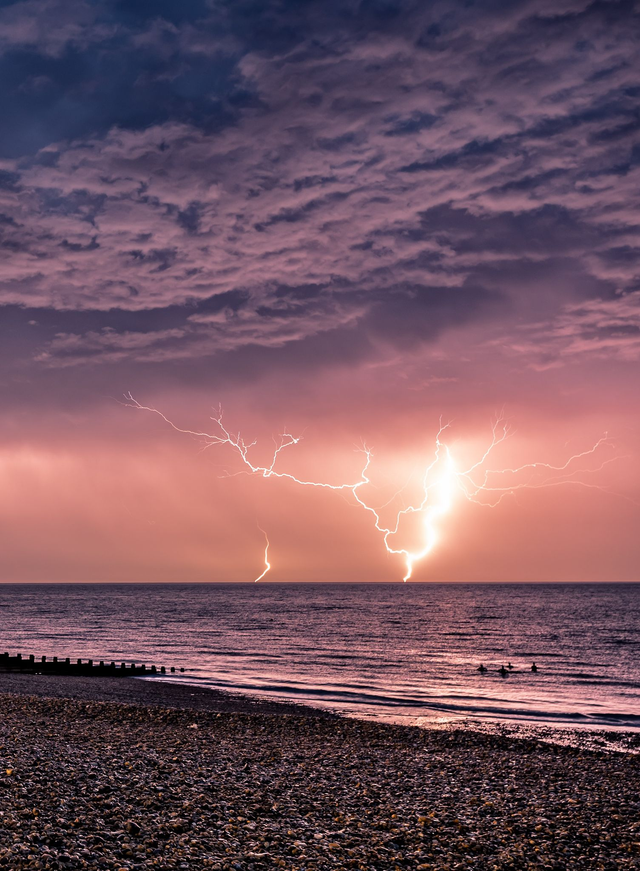 Eastbourne Thunderstorm, East Sussex | A4 Print | Landscape Photography