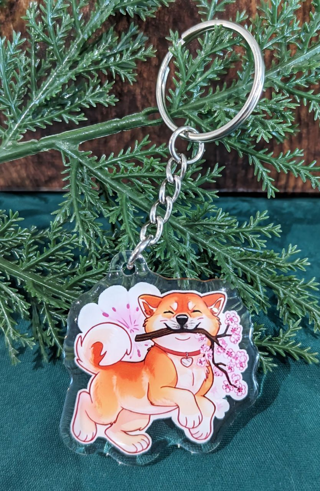 Shiba Inu keychain