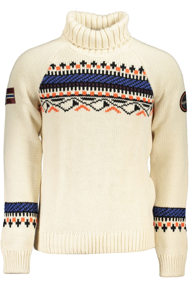 NAPAPIJRI MAGLIONE UOMO BEIGE