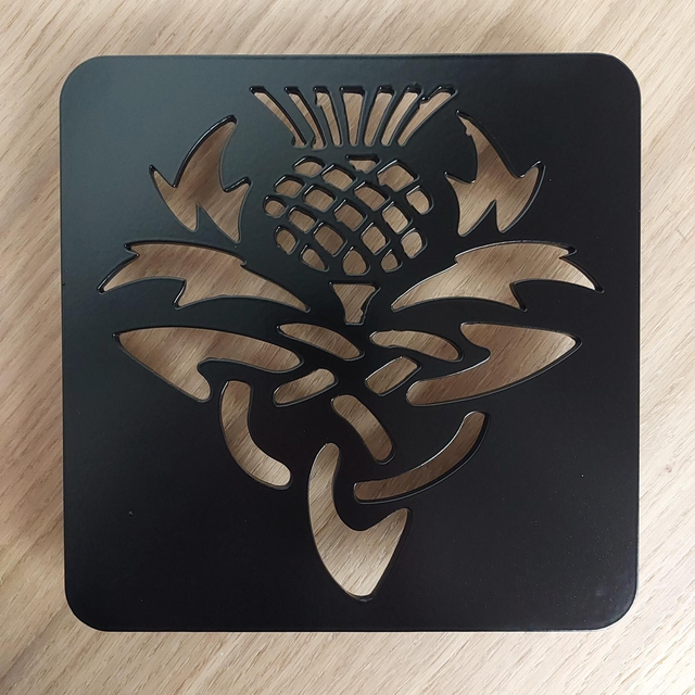 Celtic Thistle Trivet