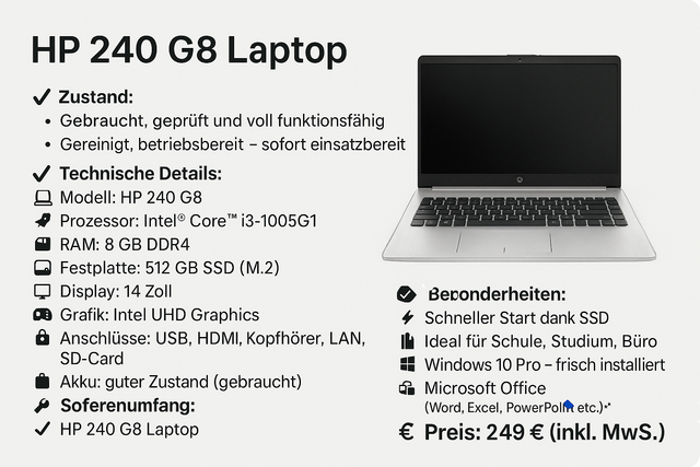 💻 HP 240 G8