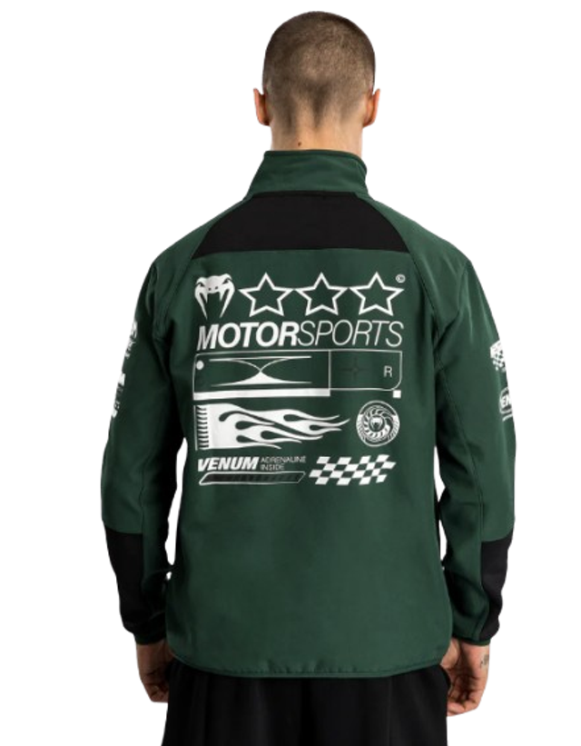 Veste Softshell Venum Motorsport - Vert profond