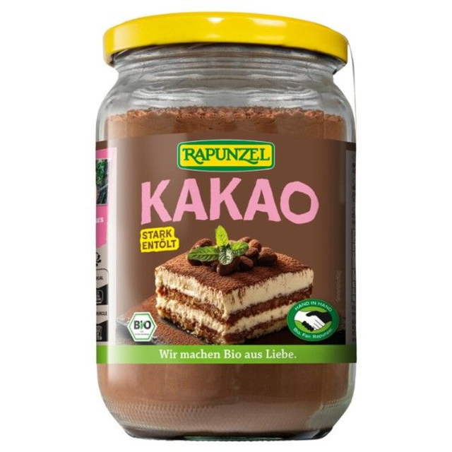 Rapunzel Kakao stark entölt 250g Glas 
