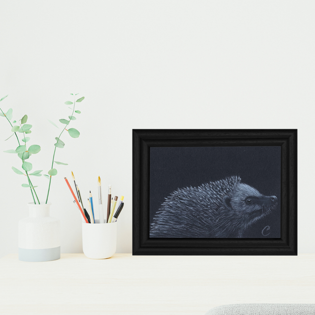 Aquarelle "Norbert" - Œuvre Originale et unique