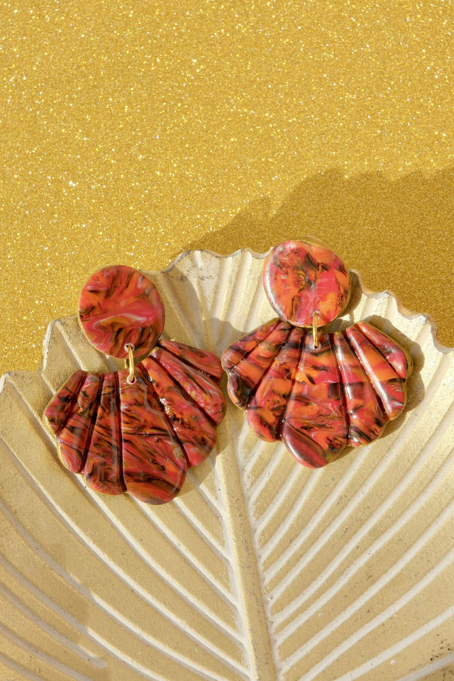 FUGITIVES - boucles d'oreilles #20