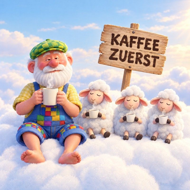 Wolke 7 – Kaffee zuerst