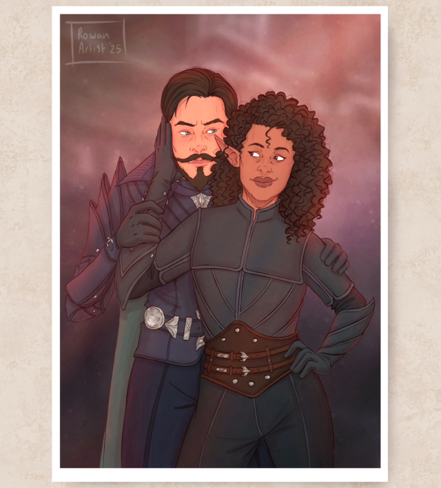 Dragon Age - Teia &amp; Viago Print-P60