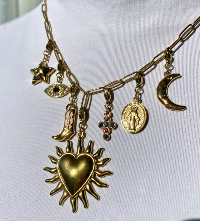 Collier charms Salsa