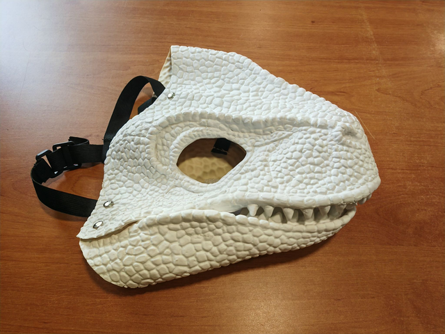 Masque dinosaure
