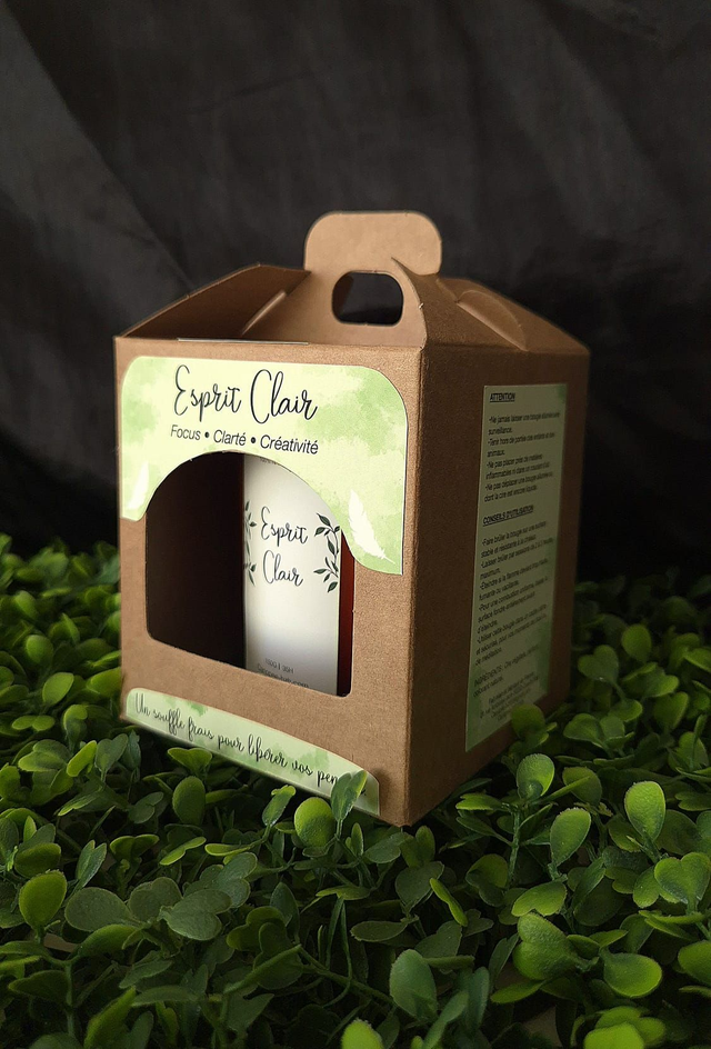 Bougie rituel "Esprit clair"