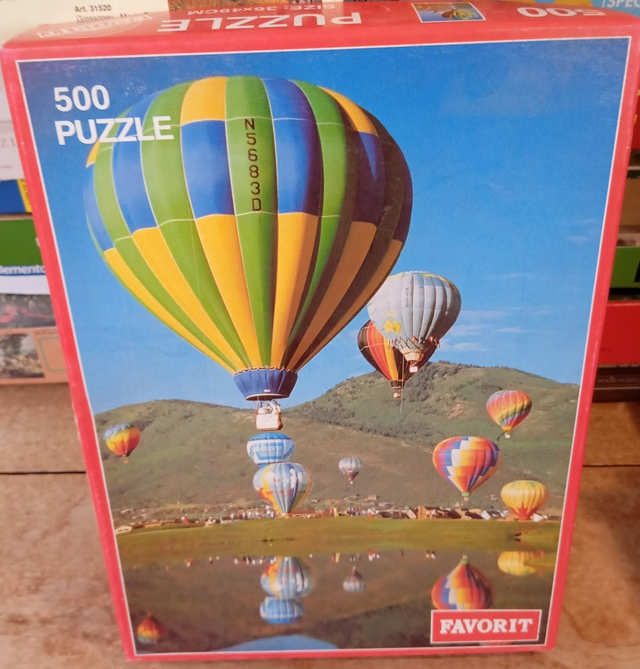 Puzzle favorit 500 pièces montgolfières