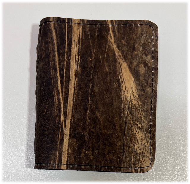 Kartenetui mit Wels-Leder