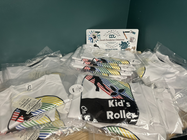 T-shirt sport enfant personnalisé