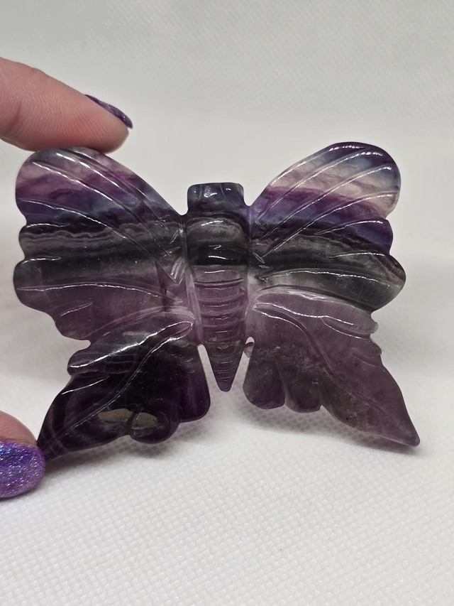 Fluorite en papillon 