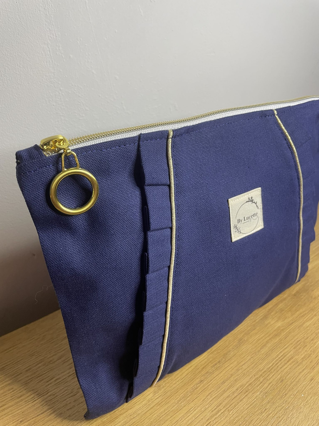 Grande trousse à volants Bleu marine