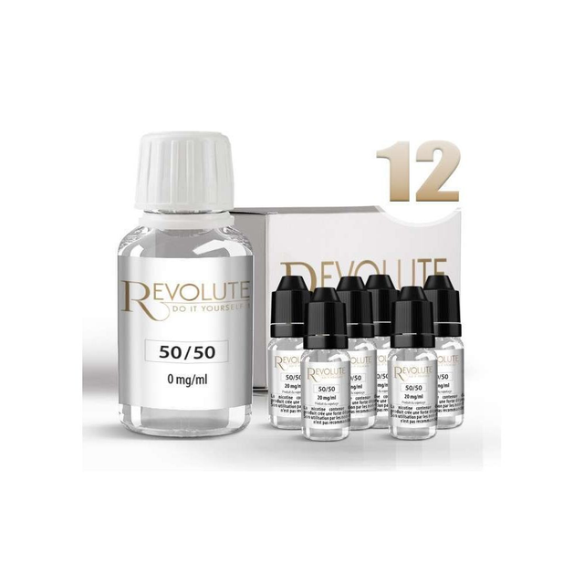 Kit base - Revolute 100ml 50PG/50VG 12mg