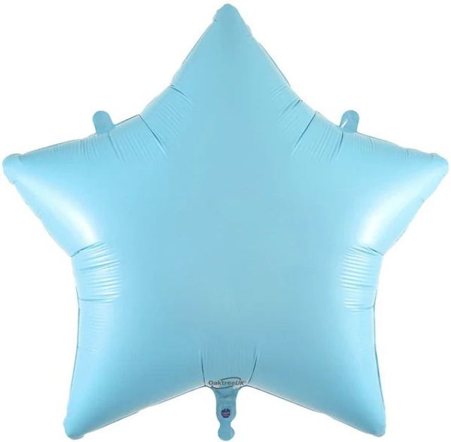 36" MATTE BLUE STAR FOIL