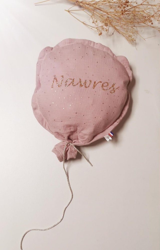 Ballon veilleuse rose pâle 