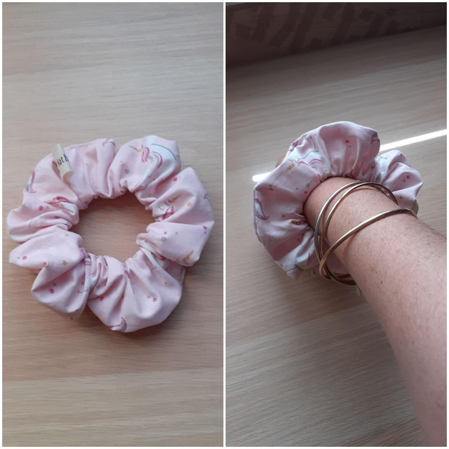 Chouchou à cheveux Licorne