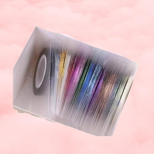 Nail striping tape x10 random colours