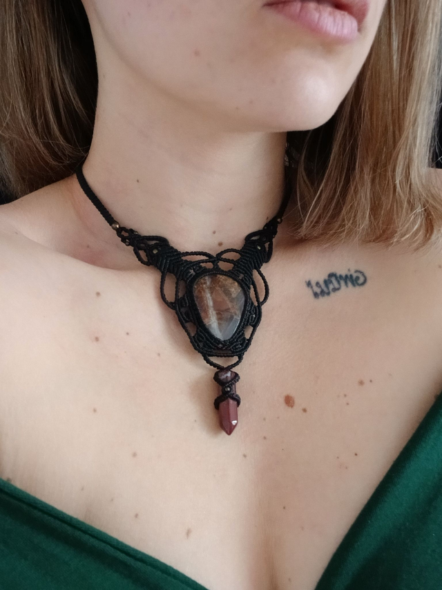 Puissance Guerrière – Auralite & Agate Indienne