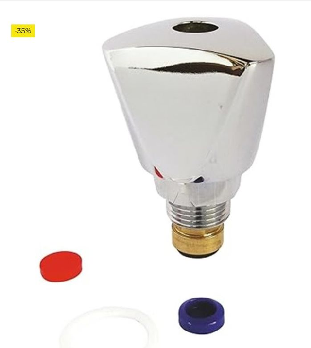 SOMATHERM FOR YOU - Universal cabeza abrazadera cromado latón - M22 / 150 - profundidad del asiento 20 a 32 mm