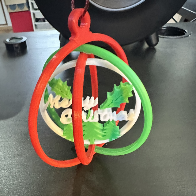 Kerstbal Merry Christmas