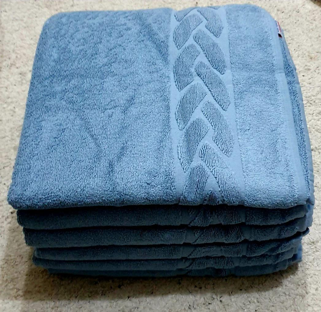 Drap de bain 70x140 Lot 3 pièces 