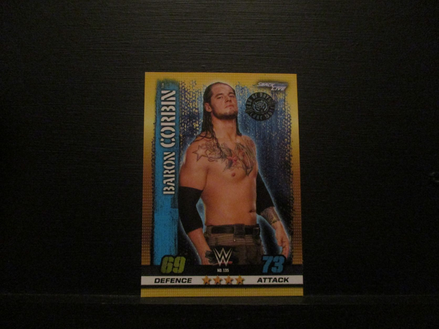 Baron Corbin - Smackdown Live Slam Attax 10th Edition Original Trading Card #135