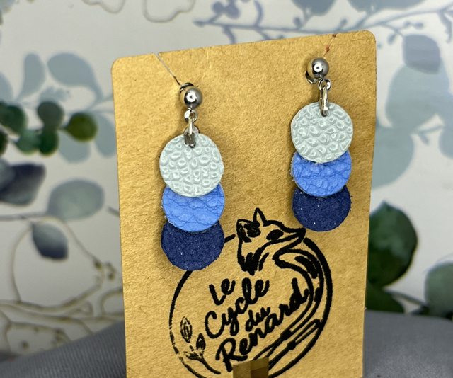 Boucles d’oreilles - Particules