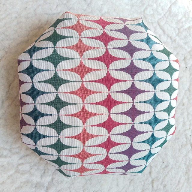 Coussin de méditation OVÉ Jacquard Multicolore