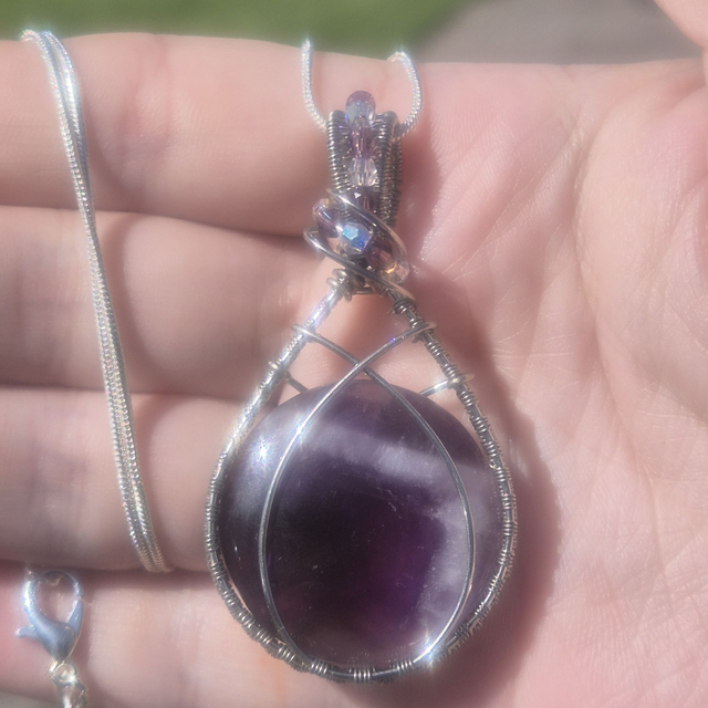 Améthyste Chevron (152)