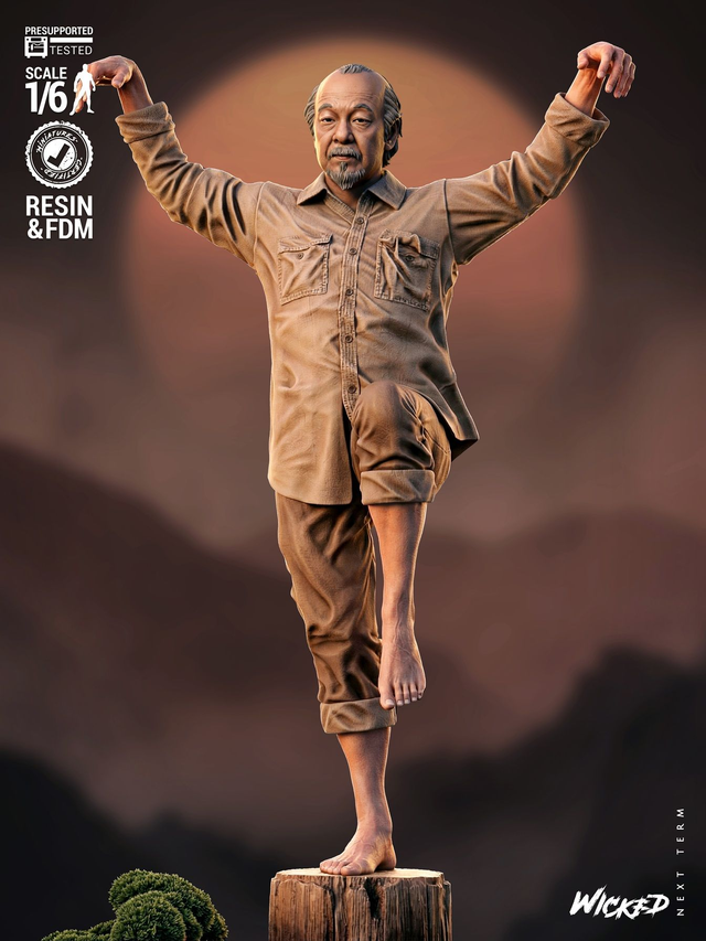 Statue KARATE KID MIYAGI série movie